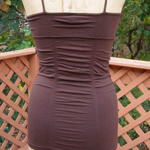 🇺🇲 EUC size S/M Brown Tank top Camisole top by M heart M - Picture 6 of 11